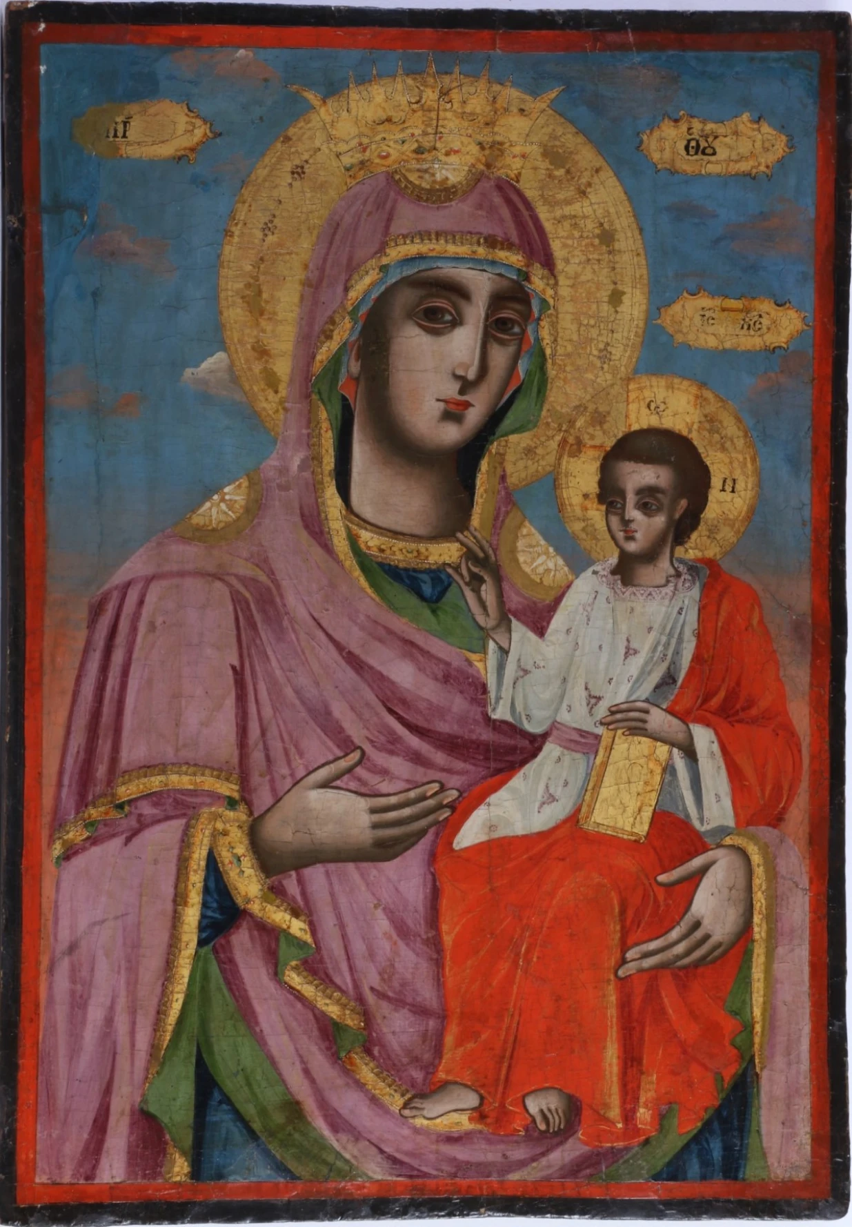 The Holy Virgin with young Jesus